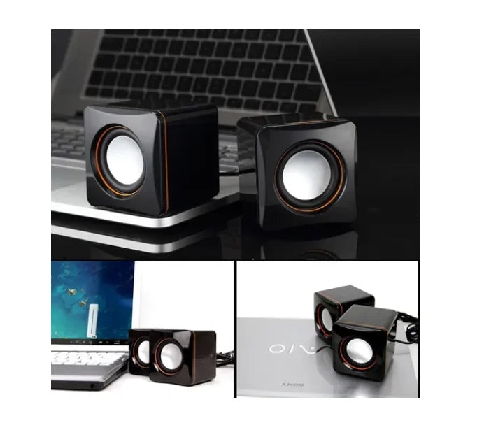 Caixinha de Som Portátil 3W USB P2 – PC, Notebook e Celular