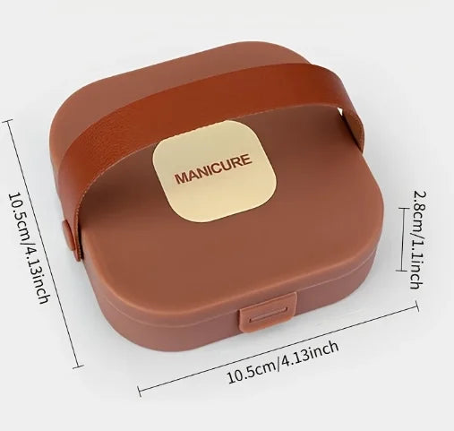 Kit Protetor de Unhas 8 Peças — Capas de Proteção para Manicure e Pedicure