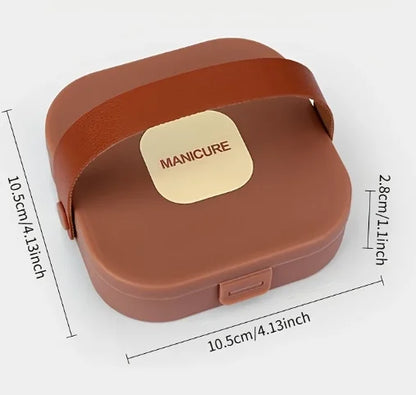 Kit Protetor de Unhas 8 Peças — Capas de Proteção para Manicure e Pedicure