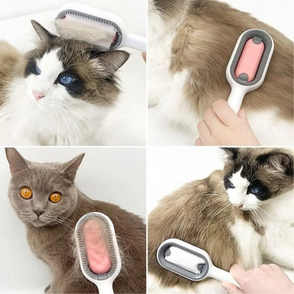 Escova para Gatos Removedor De Pelos Para Cães Escova Gatos Pet Aparador