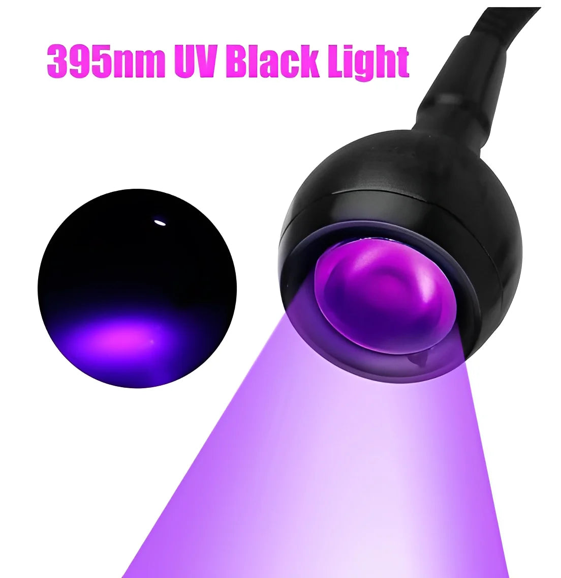 Lampada LED UV Mini USB para Unhas — Secagem Rápida com Clip Flexível