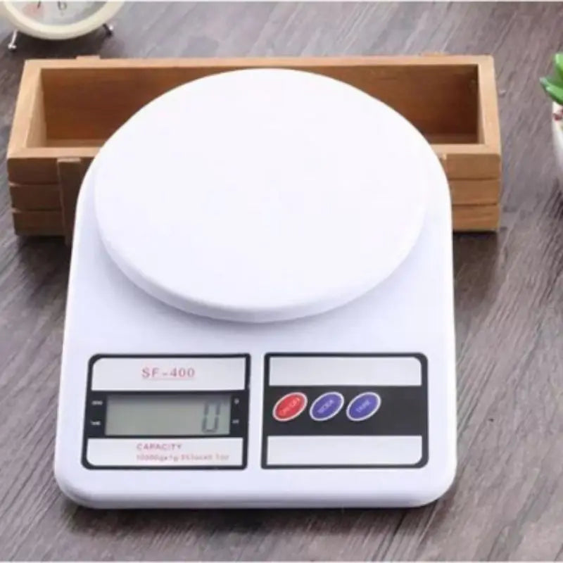 Balança Digital de Cozinha — Até 10kg | Alta Precisão para Receitas e Dieta
