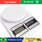 Balança Digital de Cozinha SF-400 — Até 10kg | Alta Precisão para Culinária e Dieta