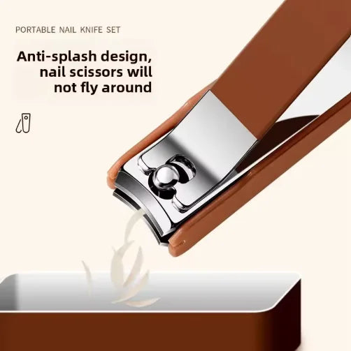 Kit Protetor de Unhas 8 Peças — Capas de Proteção para Manicure e Pedicure