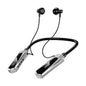 Bluetooth Sports Headphones with Neck Band, Digital Display and Long-lasting Battery