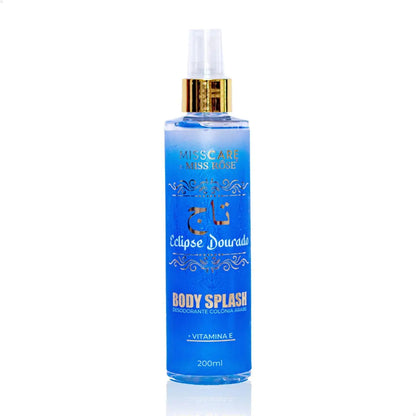 Body Splash Árabe Miss Rose 200ml — Colônia Desodorante Feminina Sofisticada