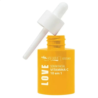 Sérum Facial Vitamina C 10 em 1 Max Love — Clareamento, Hidratação e Antienvelhecimento