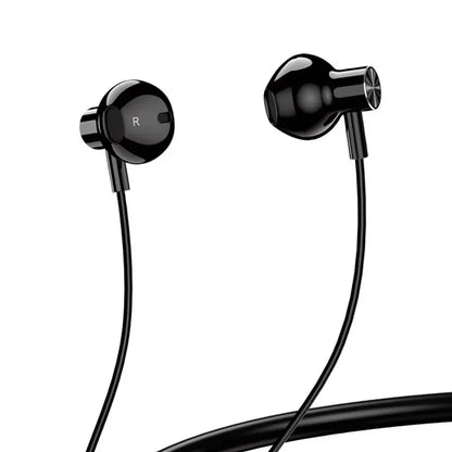 Bluetooth Sports Headphones with Neck Band, Digital Display and Long-lasting Battery