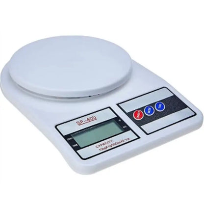 Balança Digital de Cozinha — Até 10kg | Alta Precisão para Receitas e Dieta