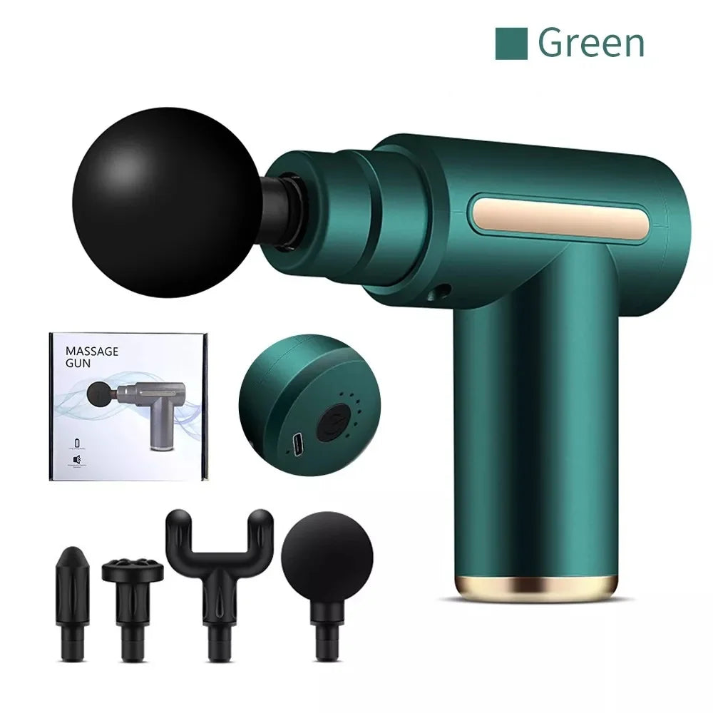 Massageador Elétrico de Alta Frequência Profissional — Alívio Muscular e Relaxamento