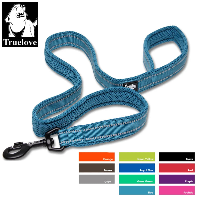 Guia Truelove Refletiva para Cães e Gatos — Nylon Macio, 110cm, 11 Cores TLL2111