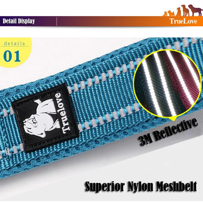 Guia Truelove Refletiva para Cães e Gatos — Nylon Macio, 110cm, 11 Cores TLL2111
