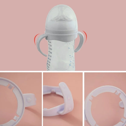 5Pcs/3/1Pc Baby Accessories Hand Shank For Feeder Bottle Grip Handle For Avent Natural Wide Mouth PP Glass Baby Feeding Bottles