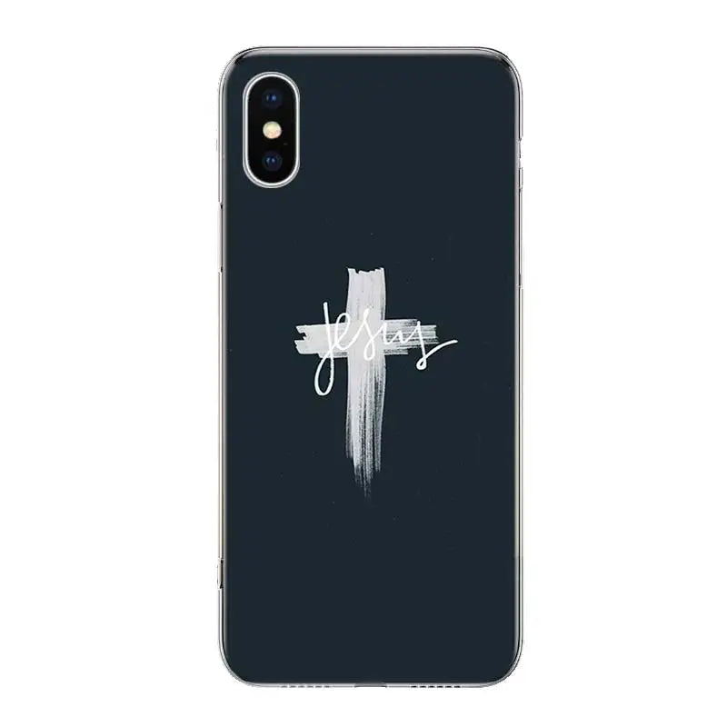 God Jesus Pray For iPhone 17 Air 16 15 14 Plus 13 Mini 12 11 Pro Max Phone Case 16E 7 Print 8 SE Fundas Cover Soft Coque 16 15 1