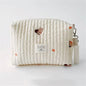 Portable Pram Nappy Bag for Stroller Baby Diaper Bags Caddy Organizer Embroidered Mommy Bag Babies Accessories