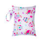 Mini Size 25x20cm Diaper Bag Waterproof Reusable Mummy Bag Printed Pocket Nappy Bags PUL Travel Wet Dry Bags Purple Color
