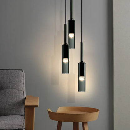Pendente de Vidro Garrafa Moderno — Luminária para Quarto, Bar e Cozinha