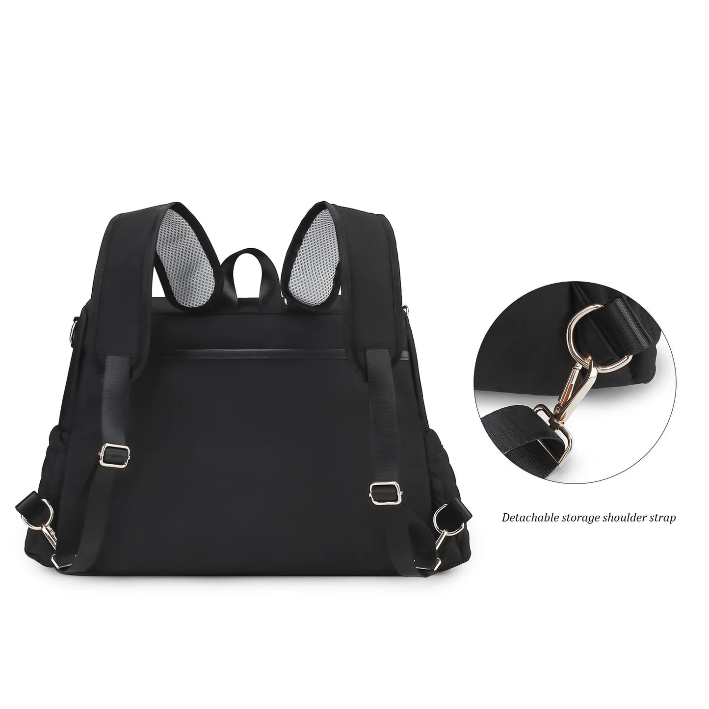 Personalized Name Baby Diaper Bag Backpack for Maternity Nappy Bag Removable Shoulder Straps Fashion Mommy Handbag for Stroller