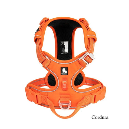 Peitoral Truelove Fashion para Cães — Nylon Refletivo, Acolchoado, Vest de Treino