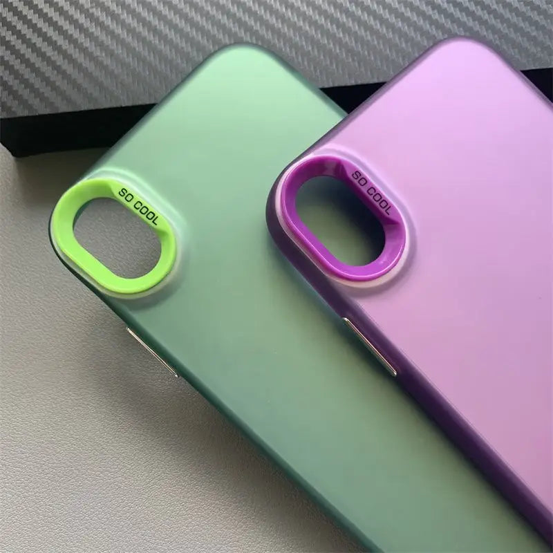 For iPhone x Case iPhone XR Phone Case iPhone XS Cover iPhone XS MAX 7 8 plus 8p cases Luxury Metallic Aurora Skin Matte Cover
