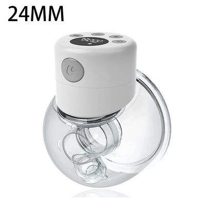 BornBL S12 Double / Single Electric Breast Pumps, Hands-free Poratable Mom Milk Puller Pump, Slient Breastfeeding Pump for Baby