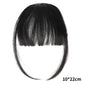 Franja Posticía com Clip — Cabelo Sintético Natural Resistente ao Calor