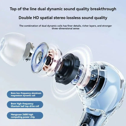 Fones De Ouvido Sem Fio Bluetooth Controle De Toque HiFi Stereo Noise Reduc Microfone À Prova D'água De Baixa Latê