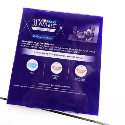 Fitas Clareadores Dentais Crest 3D Whitestrips — Efeito Profissional em Casa