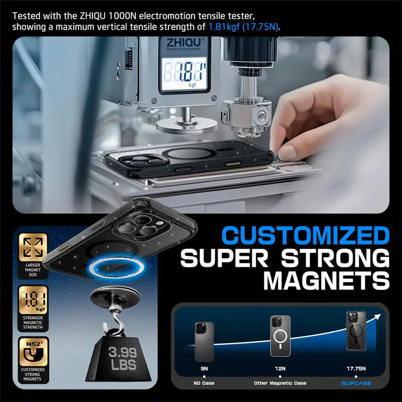 Capa SUPCASE UB Mag para iPhone 16 Pro — MagSafe | Botão Camera Control