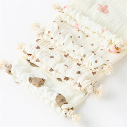 String Diaper Bag Baby Disposable Diaper Comfort Saliva Towel Storage Bag Handbag Baby Boys Girls Bottle Trolley Hanging Bag New