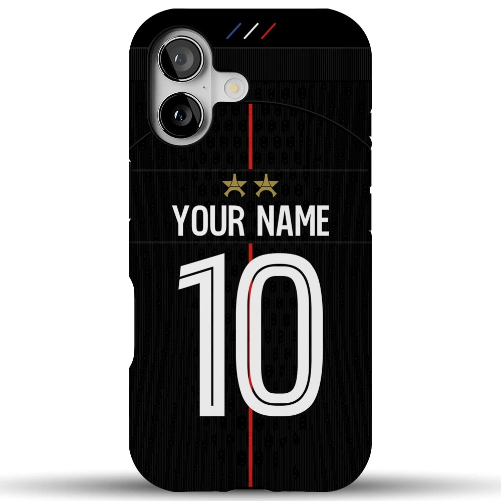 25 France Paris PSG LE PARISIEN Cover Case for iPhone 17 Air 16e 16 15 14 Pro Max 13 12 11 Mini X XS XR 7 8 6S Plus SE