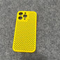 Cooling Breathable Soft Silicone Case For iPhone 17 Air 16 16E 15 14 Plus 13 12 Mini 11 Pro Max XS Max X XR Bumper Back Cover