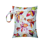 Mini Size 25x20cm Diaper Bag Waterproof Reusable Mummy Bag Printed Pocket Nappy Bags PUL Travel Wet Dry Bags Purple Color