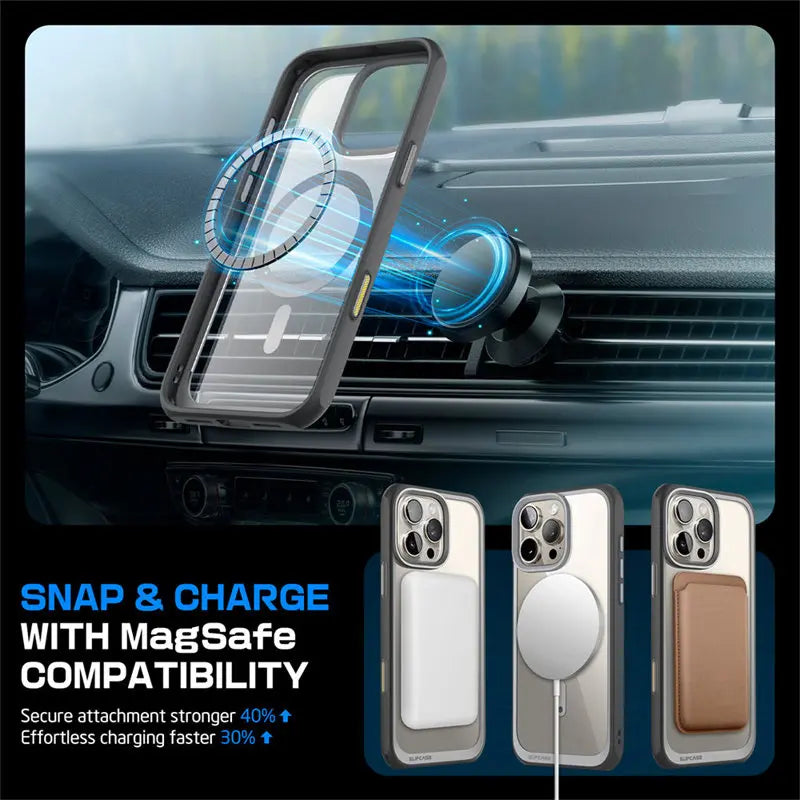 Capa SUPCASE UB Mag para iPhone 16 Pro — MagSafe | Botão Camera Control