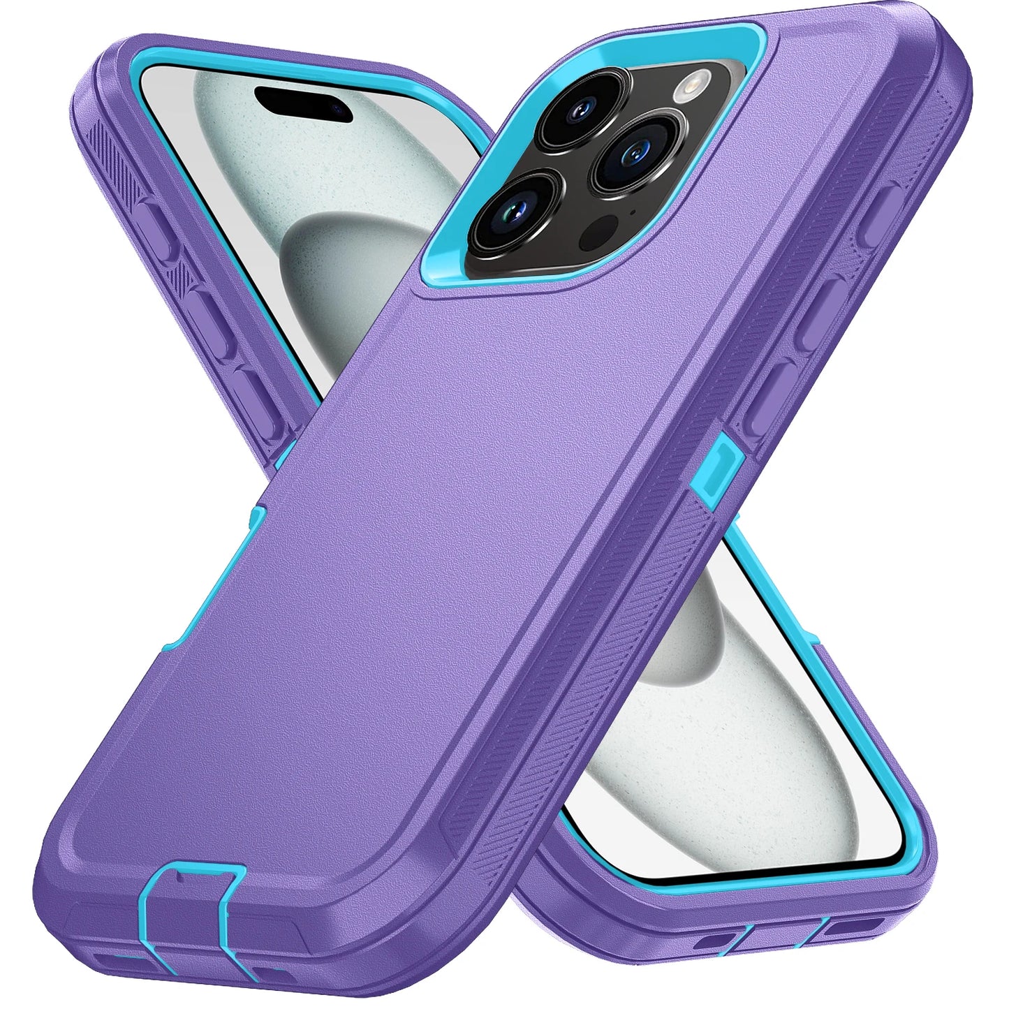 Armor Shockproof Defender Phone Case For iphone 11 12 13 14 15 Pro Max X XS XR XSMAX 7 8 Plus SE2 SE4 Hard PC+TPU Back Cover valor