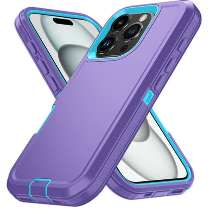 Armor Shockproof Defender Phone Case For iphone 11 12 13 14 15 Pro Max X XS XR XSMAX 7 8 Plus SE2 SE4 Hard PC+TPU Back Cover valor