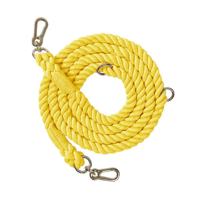 Guia Colorida para Cães — Algodão, Fivela Metálica e Plaquinha Personalizável