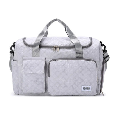 Personalized Diaper Bags Custom Name Mommy Baby Bag Large Capacity Outgoing Storage Bag Embroidered Handheld Crossbody Bag Gifts