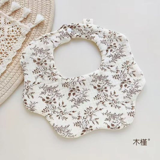 Babador de Musselina de Algodão para Bebê – Kit com Estampas de Animais