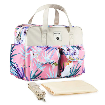 New Style Waterproof Diaper Bag Large Capacity Messenger Travel Bag Multifunctional Maternity Mother Baby Stroller Bags