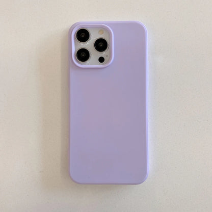 Luxury Matte Candy Color Silicone Soft Case For iPhone 17 Air 16E 16 15 14 13 Pro Max Plus Shockproof Back Cover Slim TPU Shell
