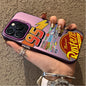 Lightning McQueen 95 Cars Plating Phone Case for iPhone 17 16 15 14 13 12 11 Pro Max Plus 17 Air 16E X XR XS Max Back Cover