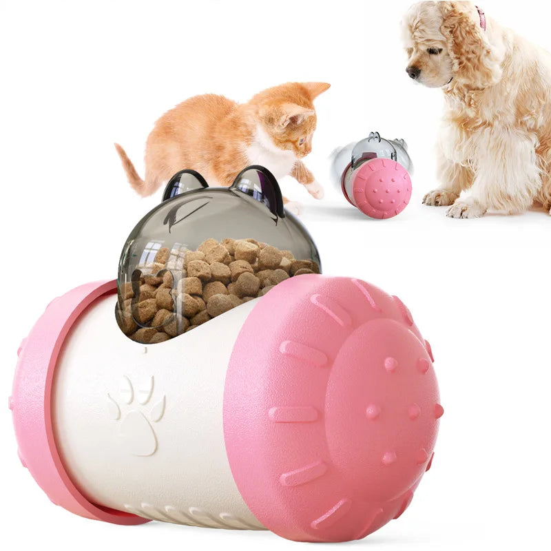 Pet supplies: balance car, wobbler, food dispenser, dog toy