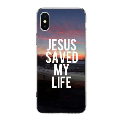 God Jesus Pray For iPhone 17 Air 16 15 14 Plus 13 Mini 12 11 Pro Max Phone Case 16E 7 Print 8 SE Fundas Cover Soft Coque 16 15 1
