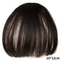 Franja Posticía com Clip — Cabelo Sintético Natural Resistente ao Calor