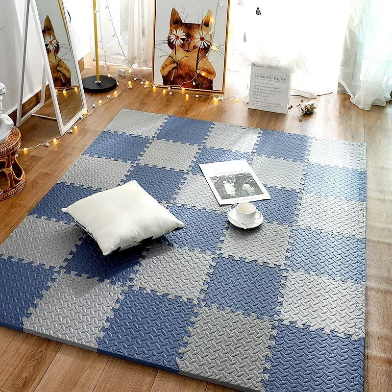4-16PCS Interlocking Baby Play Mat Thick Soft Carpet Floor Mat Children Room Activities Mat For Baby Kids Carpet Mats Foam Rug