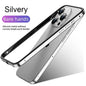 Hybrid Silicone Frame Aluminum Metal Phone Cases For iPhone 17 16 15 Pro Max 14 13 12 Better Heat Bumper