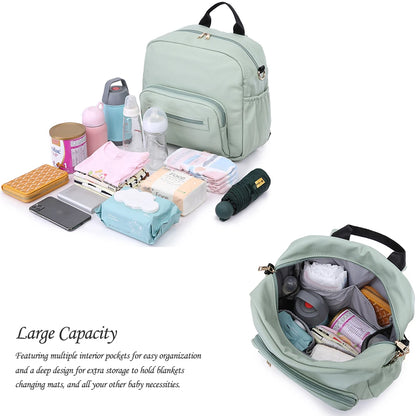 Soboba Diaper Bag for Newborn Baby Solid Multi-functional Waterproof Maternity Changing Bag for Baby Care Stroller Bag Fashion