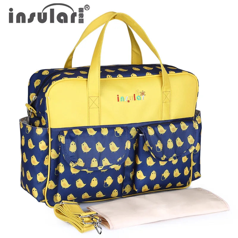 New Style Waterproof Diaper Bag Large Capacity Messenger Travel Bag Multifunctional Maternity Mother Baby Stroller Bags