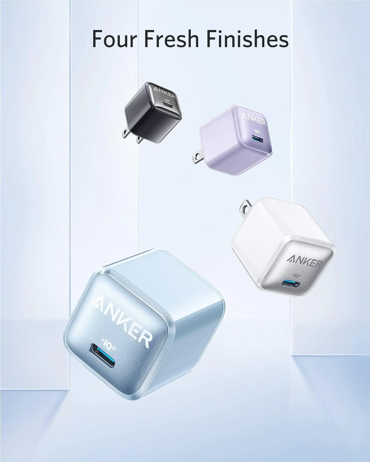 Carregador Anker 20W Nano Pro 511 — USB-C Carga Rápida para iPhone 12, 13 e 14